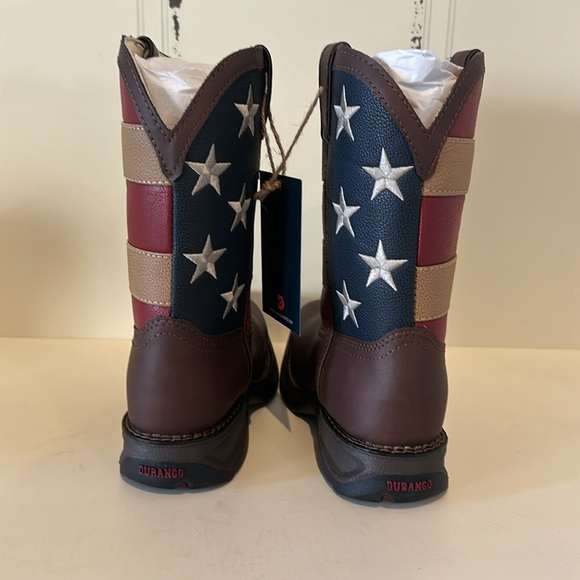 LIL' DURANGO Kids American Flag Western Boots - Picture 6 of 6